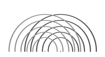 Wave arches – IIM Bodh Gaya logo element