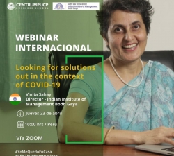 Webinars in association with CENTRUM PUCP Business School Peru