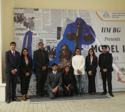 M-ICJ (Model International Court of Justice): M-ICJ was a flagship national-level event hosted during IIM Bodh Gaya’s annual fest Elegante 8.0.
